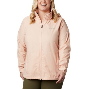 Columbia Switchback III Plus Size, Chamarras Rosas Para Mujer | 087195-ZFI